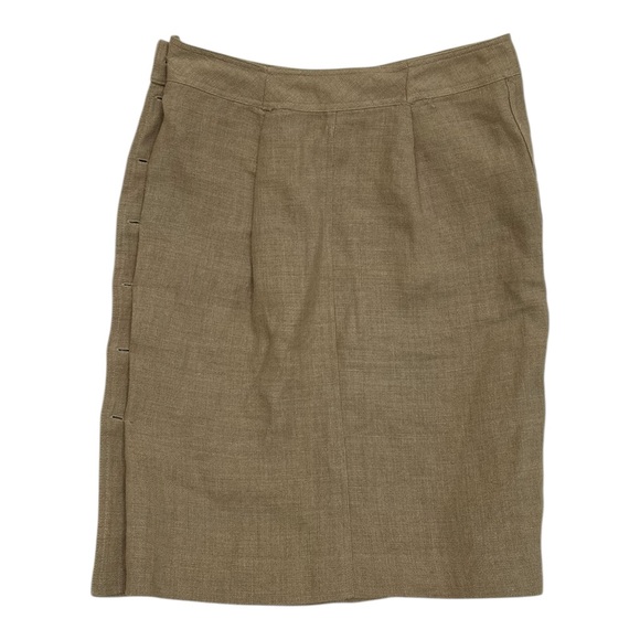 Lauren Ralph Lauren Tan Linen Skirt - Womens Size 12 *see description* - Picture 8 of 8